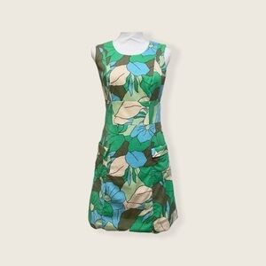 Boden Retro Pocket Shift Dress 8 Regular